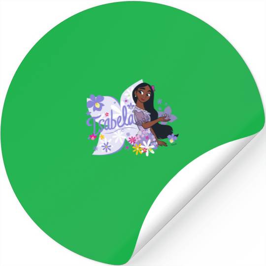 Disneyss Encanto Isabela Blooms Stickers