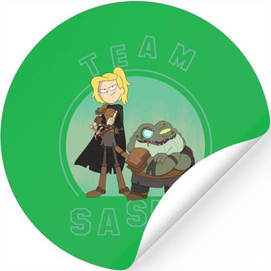 Disney Channel Amphibia Team Sasha Stickers