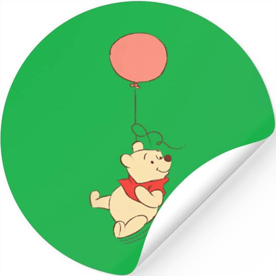 Disney Winnie the Pooh Balloon Flight Corner Pic Stickers