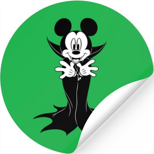 Disney Halloween Mickey Mouse Vampire Big Character Stickers