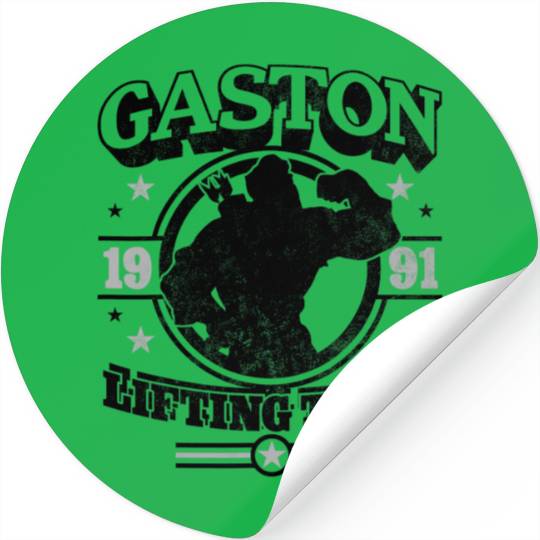 Disney Beauty And The Beast Gaston Graphic Stickers