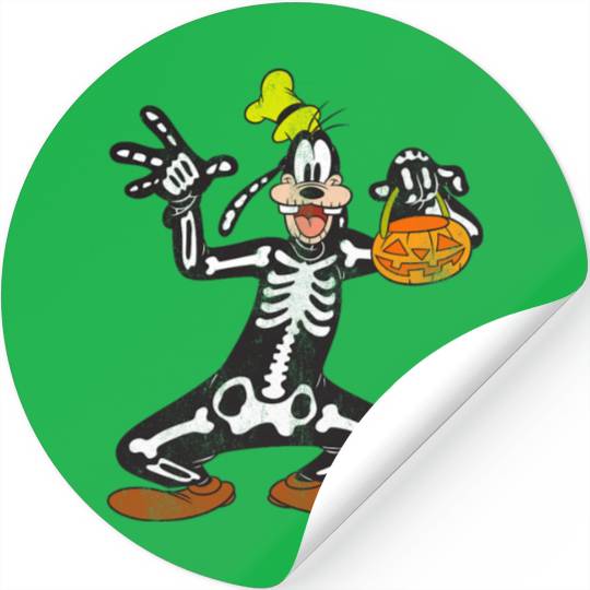 Disney - Halloween Goofy Funny Bones Stickers