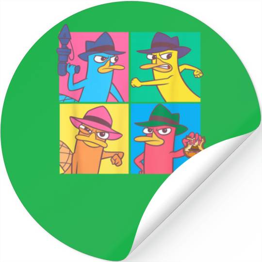 Disneyss Phineas And Ferb Agent P Pop Box Up Stickers