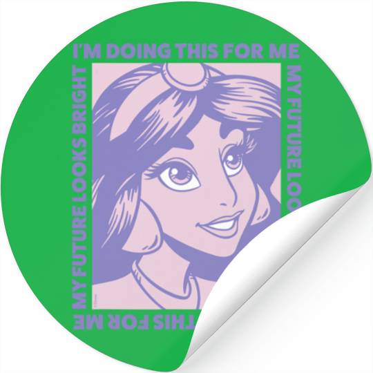 Disney Princess - Jasmine Inspirational Quotes Stickers