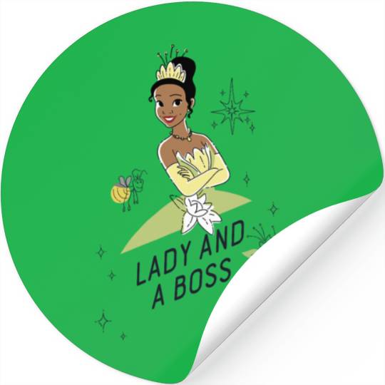 Disney Princess Tiana Lady Boss Stickers