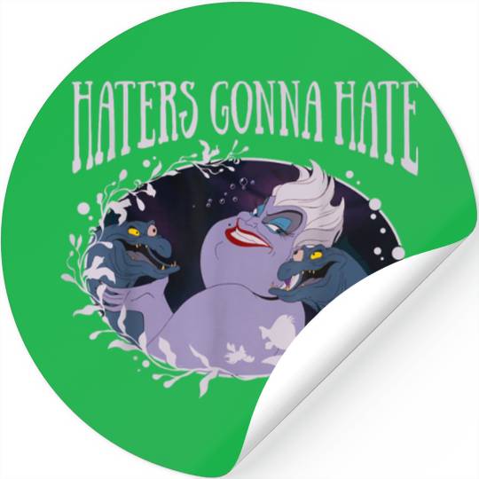 Disneyss Little Mermaid Ursula Haters Gonna Hate C1 Stickers