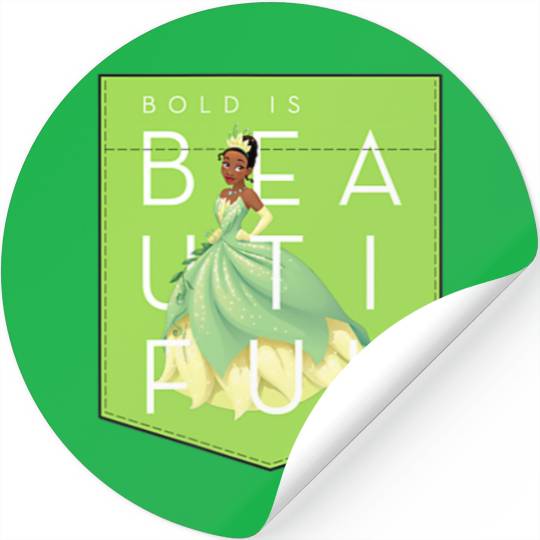 Disney Princess Tiana Bold is Beautiful Stickers