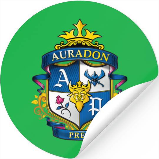 Disney Descendants Auradon Prep Crest Stickers