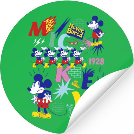 Disney Mickey Mouse  Never Bored Stickers