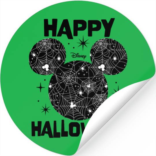 Disney - Happy Halloween Mickey Ears Stickers