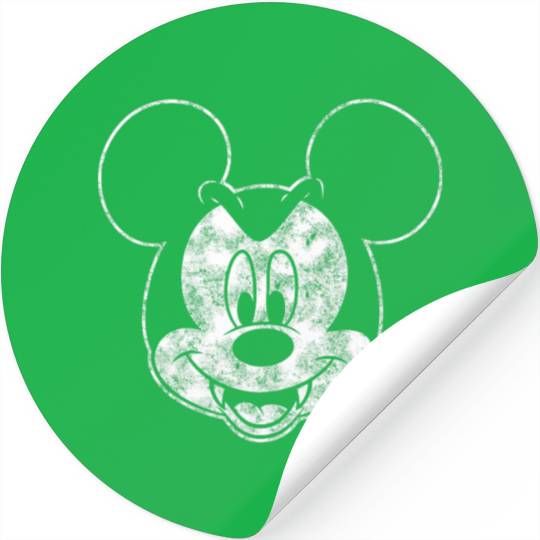 Disney Mickey Mouse Vampire Fangs Stickers