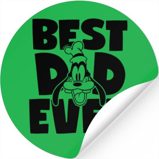 Disney - Best Dad Ever Goofy Stickers