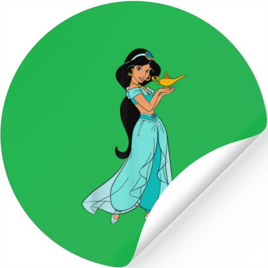 Disney Aladdin Princess Jasmine and Magic Lamp 9 Stickers
