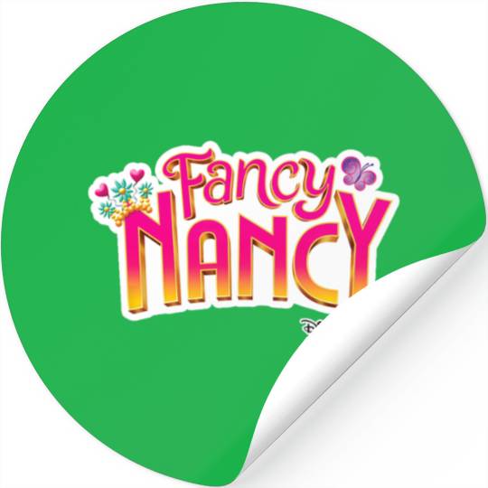 Disney Fancy Nancy Logo Stickers