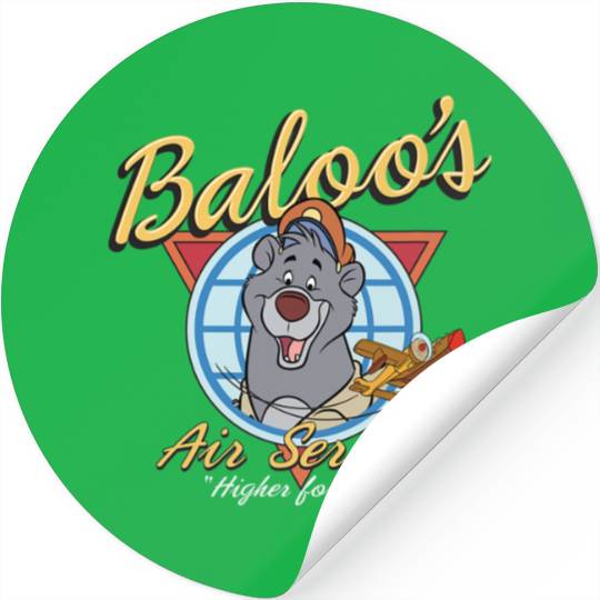 Disney Talespin Baloo's Service Stickers