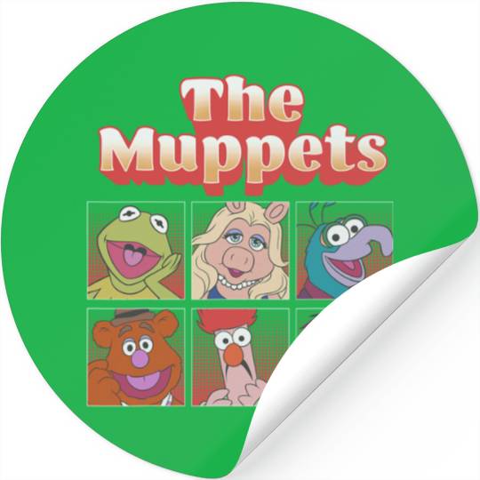 Disney The Muppets Comic Box Up Stickers