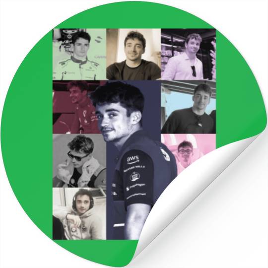 charles leclerc eras tour Stickers