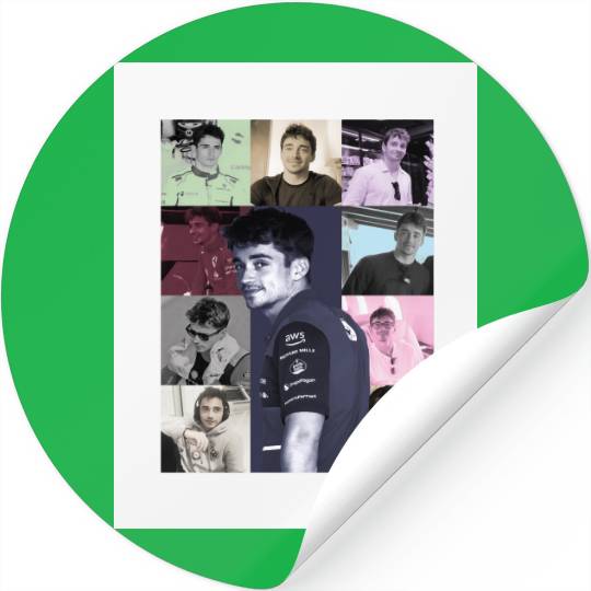 charles leclerc eras tour Stickers