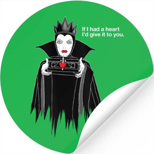 Disneyss Villains Evil Queen If I Had A Heart Stickers