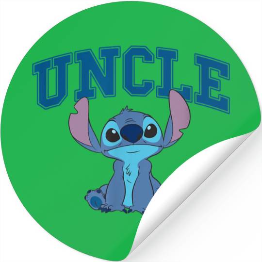 Disney Lilo Stitch Uncle Sitting Stitch Father's Day Stickers