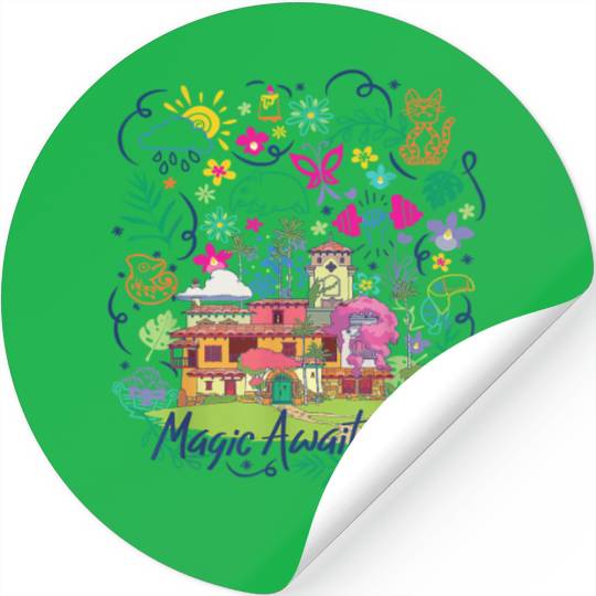 Disney Encanto Magic Awaits you Casa Madrigal T- Stickers
