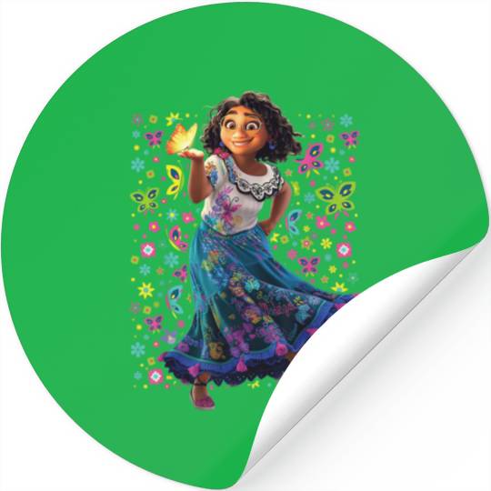 Disney Encanto Maribel Magic Glowing Butterflies Stickers