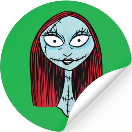 Disneyss The Nightmare Before Christmas Sally Big Faces Stickers