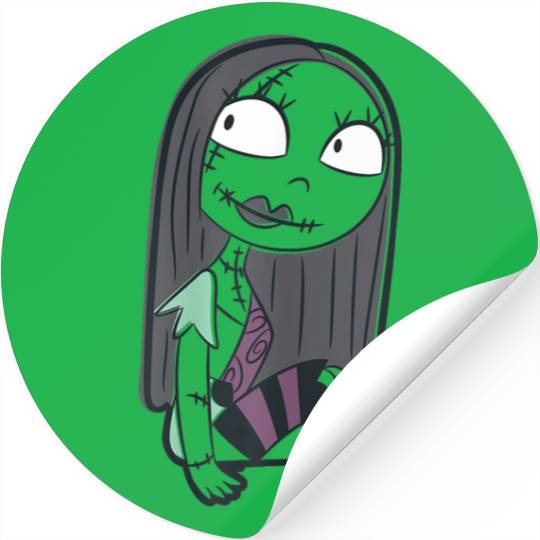 Disneyss The Nightmare Before Christmas Halloween Cute Sally Stickers