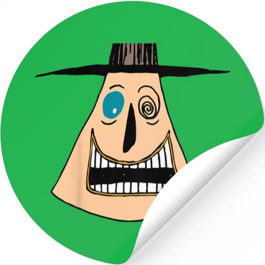 Disneyss The Nightmare Before Christmas The Mayor Big Faces Stickers