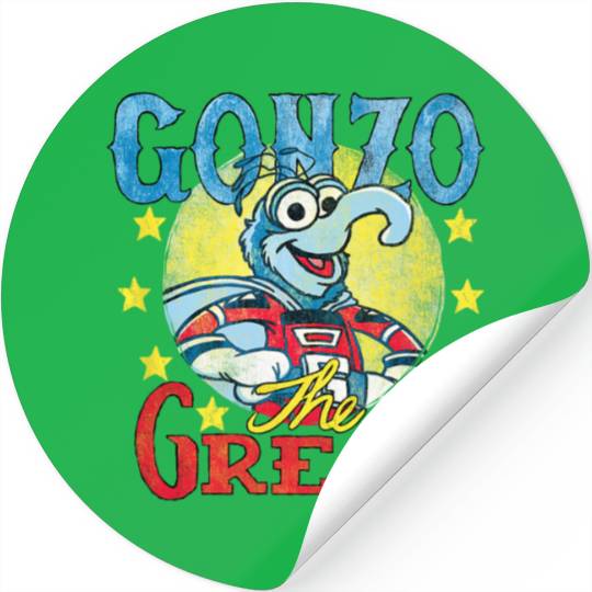 Disney The Muppets Gonzo The Great Distressed Chest Poster Stickers