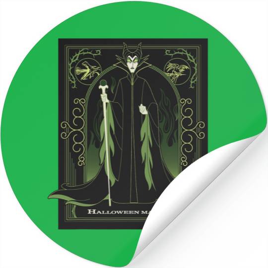 Disney Villains Maleficent Sleeping Beauty Halloween Mayhem Stickers