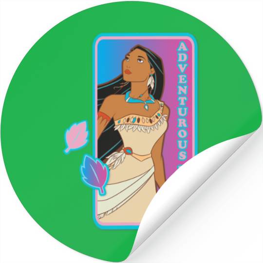 Disney Princess Pocahontas Adventurous Heart Stickers