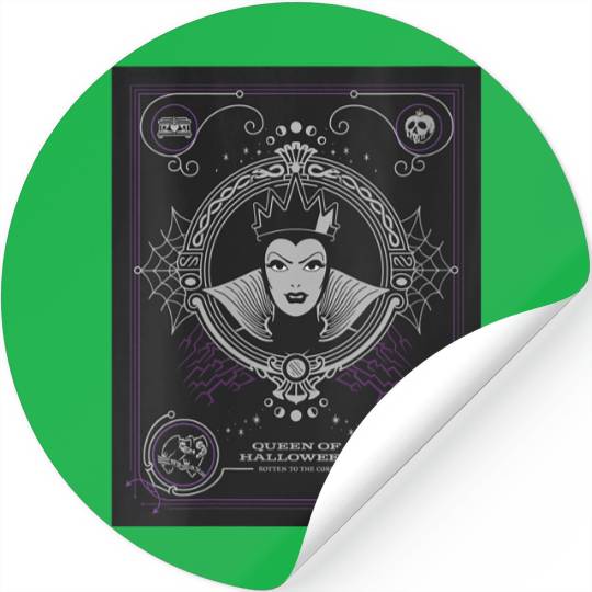 Disneyss Villains Evil Queen Of Halloween Rotten To The Core Stickers