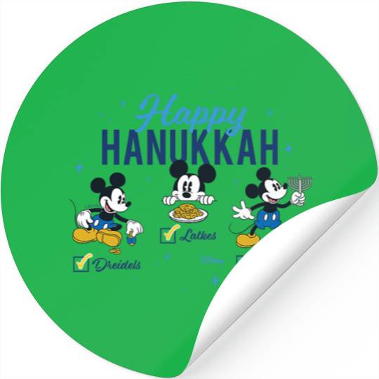 Disney - Mickey Happy Hanukkah 1 Stickers