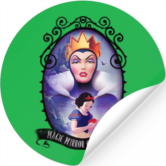 Disneyss Snow White Evil Queen Magic Mirror On The Wall Stickers