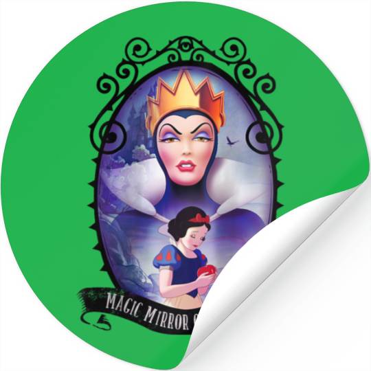 Disneyss Snow White Evil Queen Magic Mirror On The Wall Stickers