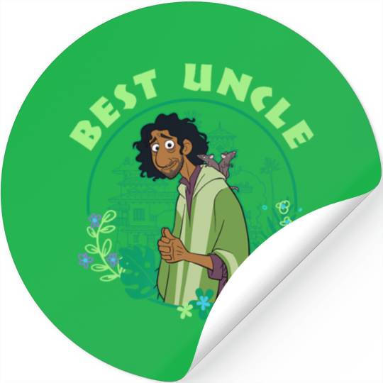 Disney Encanto Bruno Best Uncle Poster Stickers