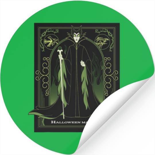 Disney Villains Maleficent Sleeping Beauty Halloween Mayhem Stickers