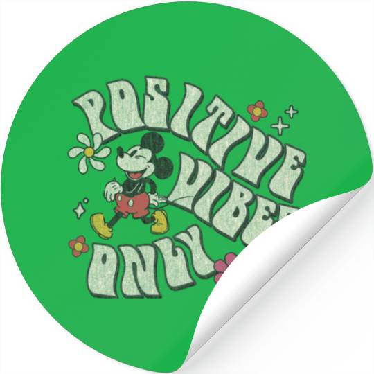 Disney Positive Vibes Only Stickers