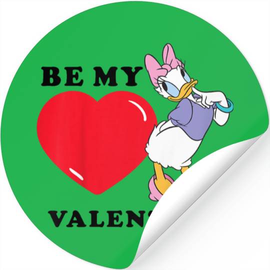 Disneyss Be My Valentine Daisy Duck Stickers
