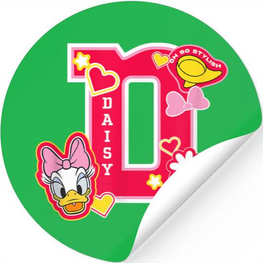 Disneyss Daisy Duck Varsity Oh So Stylish Stickers