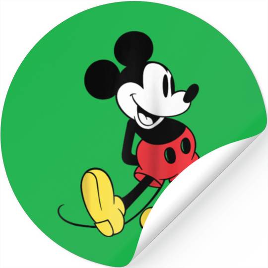 Disney Mickey Mouse Classic Raglan Baseball Tee Stickers