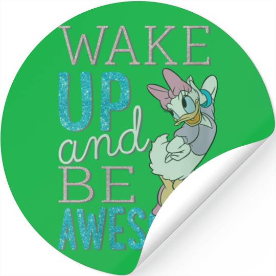 Disneyss Daisy Duck Be Awesome Stickers