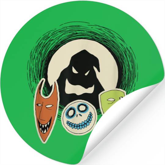 Disneyss The Nightmare Before Christmas Oogie Boogie Friends Stickers