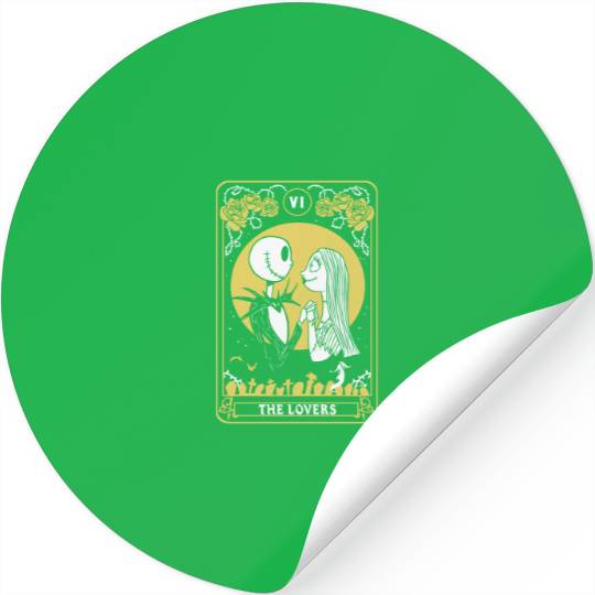 Disneyss The Nightmare Before Christmas Jack Sally Card Stickers