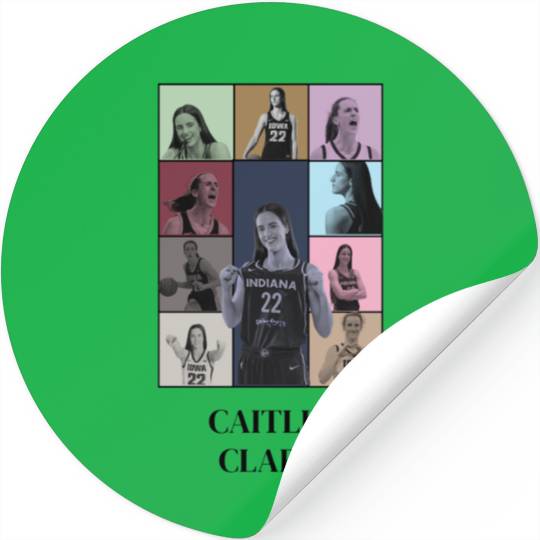 Caitlin Clark Eras Tour Stickers