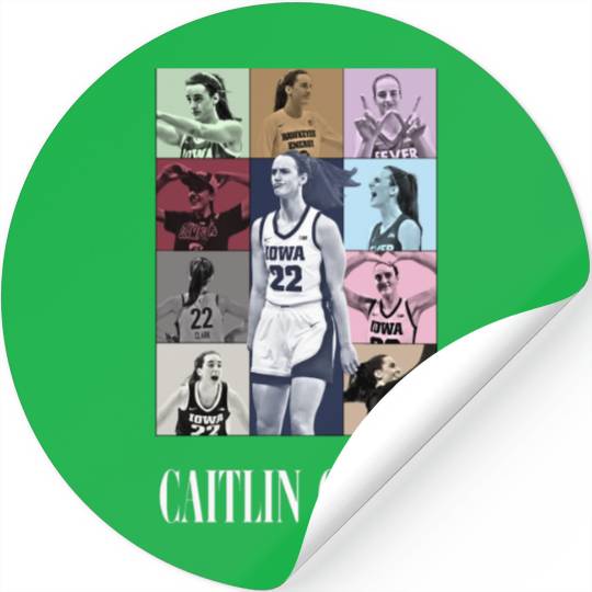 Caitlin Clark Eras Tour Stickers