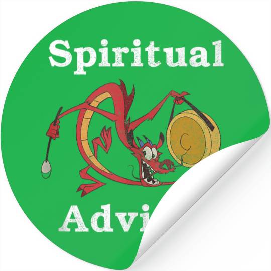 Disney Mulan Mushu Spiritual Advisor Stickers