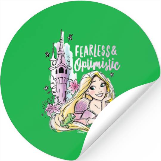Disney Princess Rapunzel Fearless Optimistic Stickers