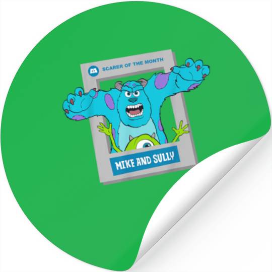 DisneyPixar Monsters Inc Mike Sully Scarer of th Stickers